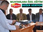 Lipton'dan Pazar'da muhtarlara çay eğitimi