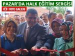 PAZAR HALK EĞİTİM'DE KARMA SERGİ