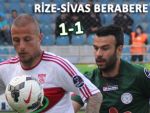 Rizespor evinde beraberliği 90+1'de kurtardı