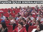 Rize’de taşeron işçiler, Hizmet-İş'i seçti