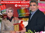 Pazar'da yılın annesinden duygusal sözler