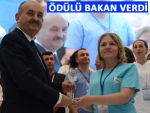 ERŞAHİN RİZE'DE YILIN HEMŞİRESİ SEÇİLDİ