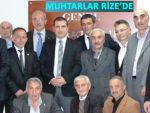 PAZARLI MUHTARLARDAN GÜNEY'E ZİYARET