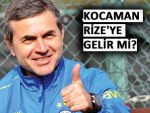 RİZESPOR AYKUT KOCAMAN İLE GÖRÜŞTÜ