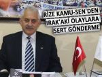 KAMU-SEN: SOYDAŞLARIMIZA SAHİP ÇIKALIM