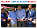 PAZAR'DAN SOMA'YA KERMESLİ DESTEK