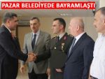 Pazar'da Bayramlaşma Belediye'de gerçekleşti