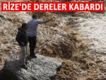 RİZE'DE ŞİDDETLİ YAĞIŞLAR ETKİLİ OLUYOR