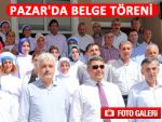 PAZARLI AŞÇI YARDIMCILARI BELGELERİNİ ALDI