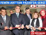 Pazar'da Femin-Art'tan uluslararası resim sergisi