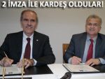 İMZALAR ATILDI; BURSA, RİZE İLE KARDEŞ OLDU