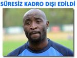 Rizespor'da Lualua kadro dışı bırakıldı!