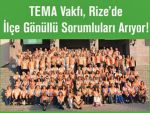 TEMA, Rize'nin ilçelerinde temsilciler arıyor