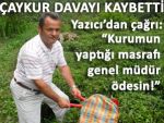 Kaybettiği davaların masrafını Sütlüoğlu ödesin!