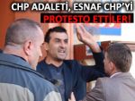 Rize'de CHP'nin protestosuna protesto!