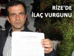 Rize'de şaşırtan ilaç vurgununa açıklama