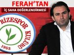 RİZESPOR DIŞARIDA ASLAN İÇERİDE KUZU!