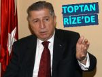 Köksal Toptan Rize'de gündemle ilgili konuştu