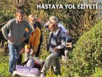 RİZELİ YAŞLI VE YATALAK HASTANIN YOL ÇİLESİ