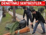 Para ödeyemedikleri için temizlik yapıyorlar