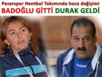 Pazarspor Hentbol Takımında hoca değişikliği