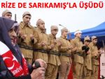 RİZE, SARIKAMIŞ ŞEHİTLERİ İÇİN YÜRÜDÜ