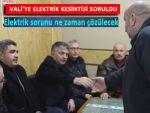 Vali'den elektrik arızalarıyla ilgili net açıklama