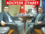 Kaymakam Aslan'dan Başsavcı Küçük'e ziyaret