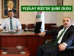 RİZE'DE YEŞİLAY ŞUBE BAŞKANLIĞI KURULDU