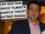 CHP'nin Rize adayı Mesut Yılmaz'ın oğlu mu?