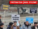 FIRTINA VADİSİNDE ÇEVRECİLERDEN EYLEM