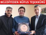 BAŞKAN BASA'DAN NÜFUS TEŞEKKÜRÜ