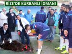 Sahasında kazanamayan Rizespor kurban kesti!