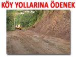 Rize'nin köy yolları için 14 milyon TL aktarıldı