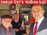 FARUK ÜST KAMUOYU İLGİSİNDEN MEMNUN