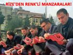 RİZE AKGENÇLİK'DEN 'RENK'E DESTEK