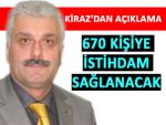 RİZE İŞKUR'DAN 670 KİŞİYE İŞ AÇIKLAMASI