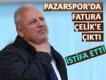 Pazarspor'da fatura teknik heyete kesildi!