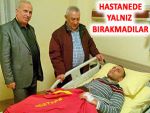 Yaralı Göztepe taraftarına hastanede ziyaret