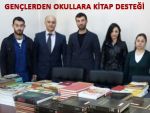 AK GENÇLERDEN OKULLARA KİTAP DESTEĞİ