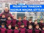 Pazarlı minik futbolcular Trabzonspor'la oynadı