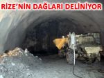 OVİT TÜNELİNİN YÜZDE 60'I TAMAMLANDI