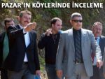 Pazar Kaymakamı, köylerde yatırımları inceledi