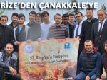 RİZELİ GENÇLER ÇANAKKALE YOLUNDA