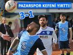 PAZARSPOR GÖLBAŞI'NI YENDİ LİGDE KALDI