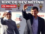 BAŞBAKAN'DAN RİZE'DE COŞKULU MİTİNG