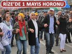 RİZE'DE 1 MAYIS'IN İLK ADRESİ FINDIKLI