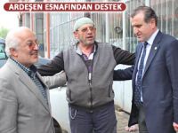 Osman Aşkın Bak Ardeşen Sanayi esnafıyla