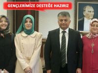 GENÇLİK MECLİSİ'NDEN VALİ YAZICIYA ZİYARET