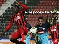 RİZESPOR DEPLASMANDA MAÇ KAZANDI!